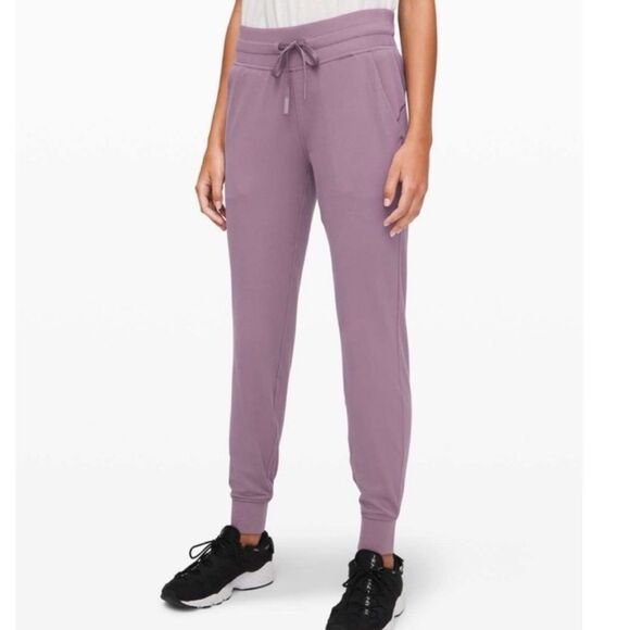 LULULEMON Ready To Rulu Pant Women 6 Purple Gym Run Travel - Picture 1 of 11